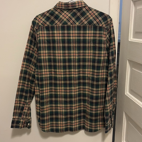 Poler men’s medium flannel button up. - Picture 2 of 3